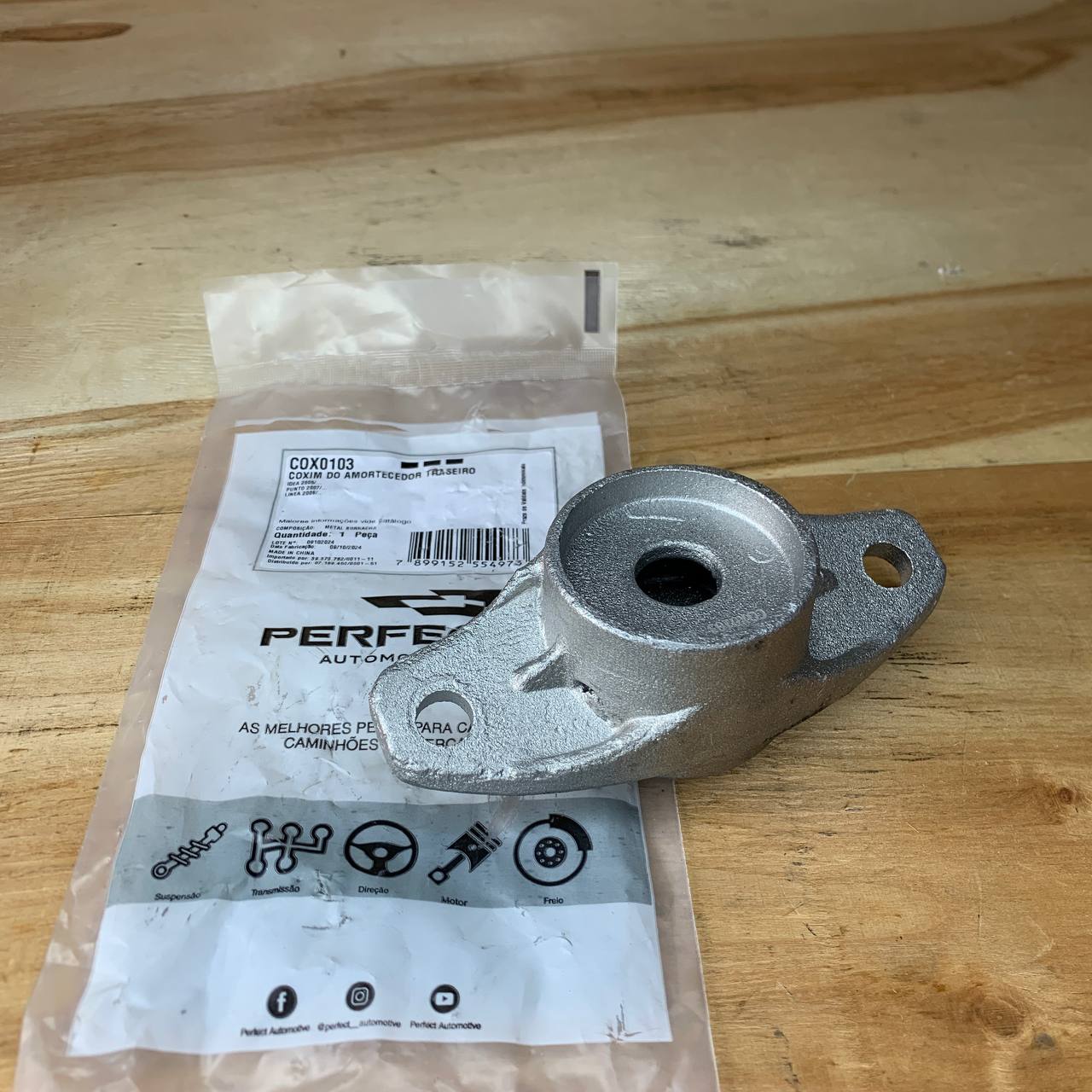 BASE DE AMORTIGUADOR TRASERO