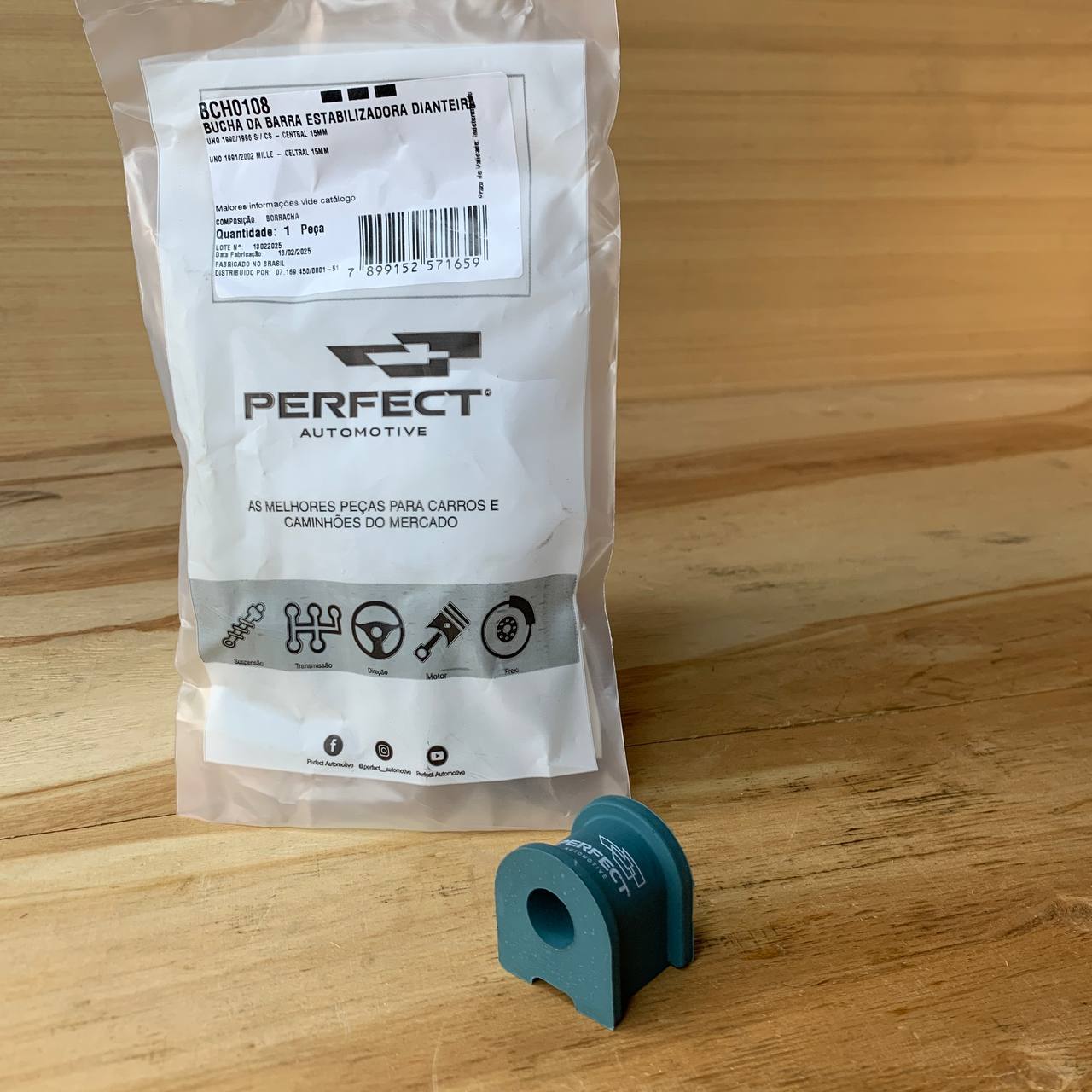 GOMA DE BARRA ESTABILIZADORA HUECO PEQUEÑO