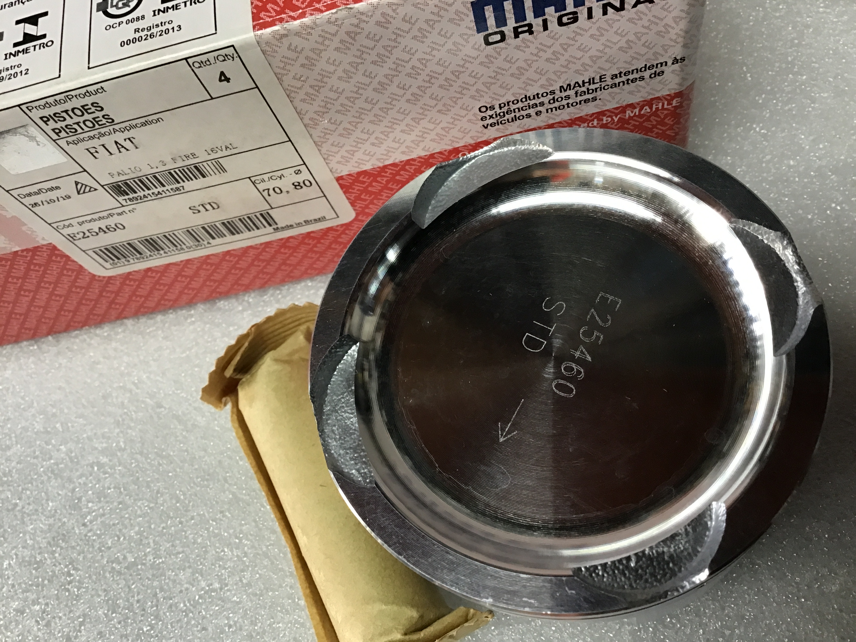 JUEGO DE PISTONES STD (70,8mm)