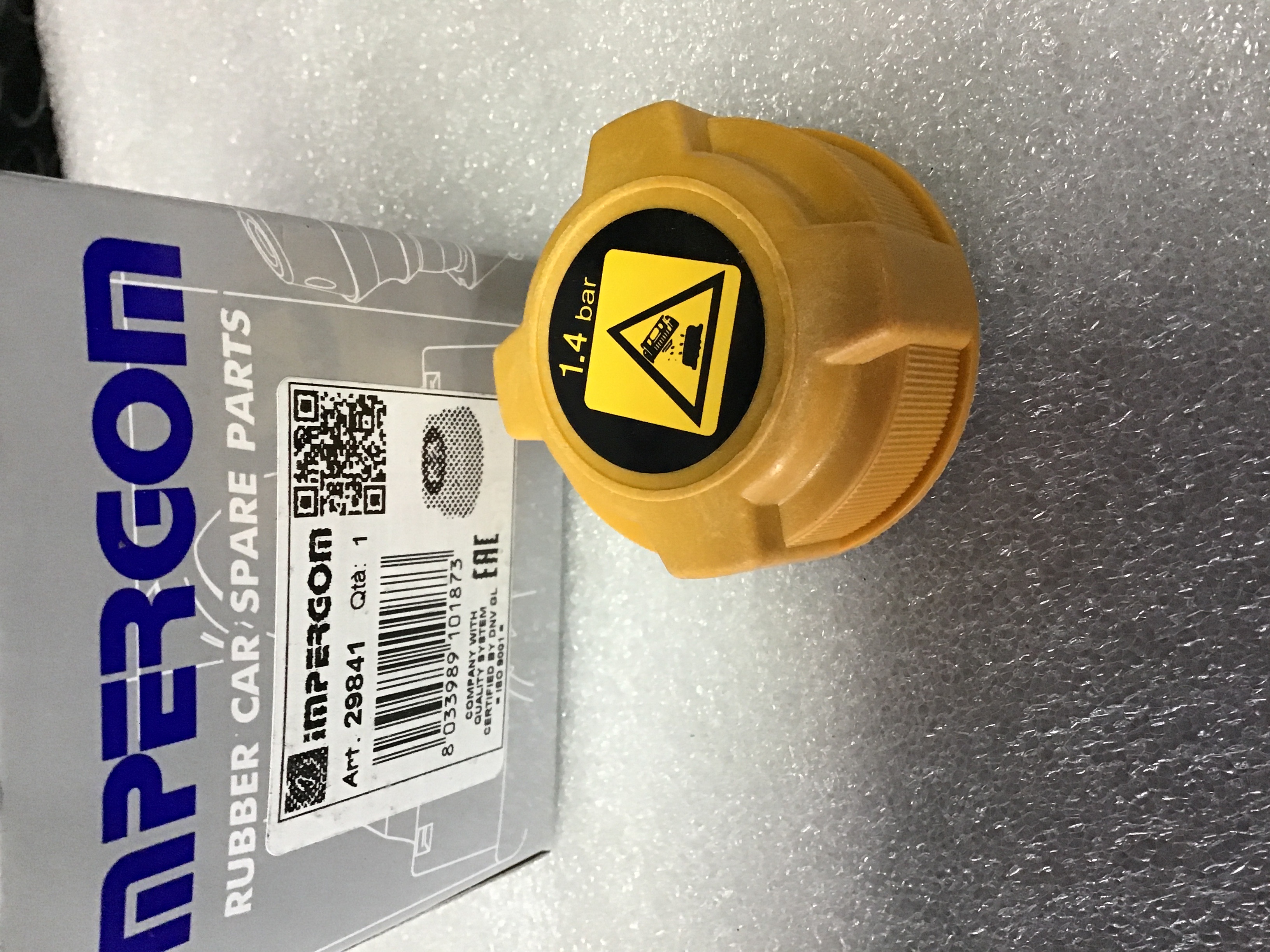 TAPA ENVASE REFRIGERANTE 1.4 BAR