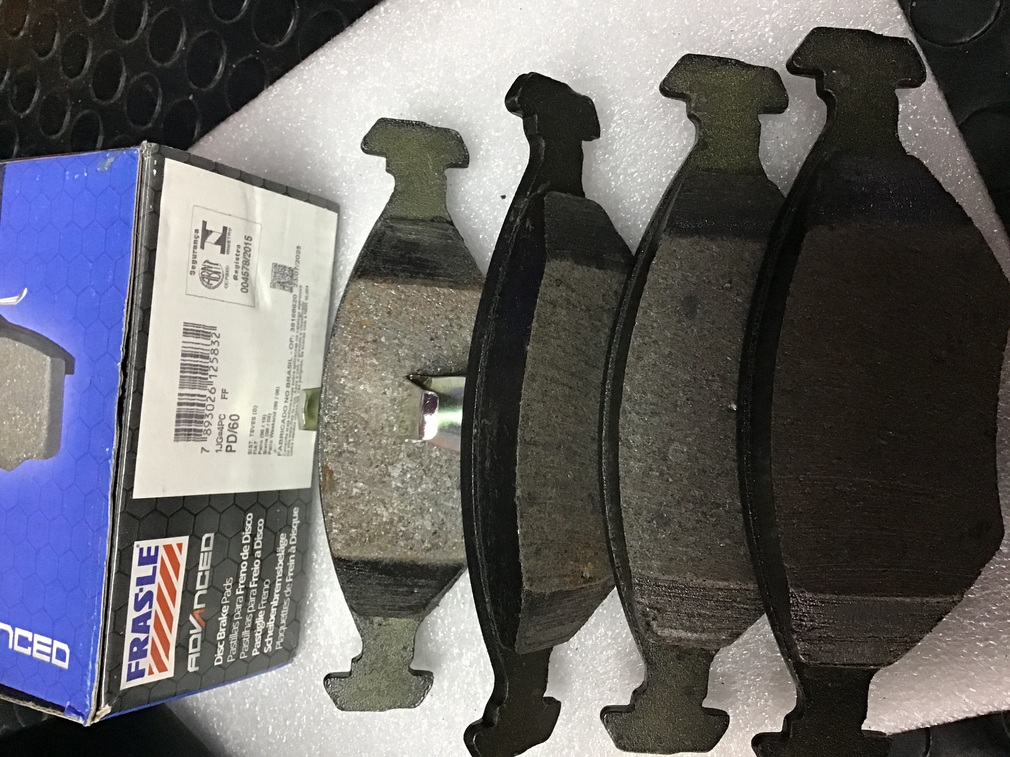 PASTILLAS DE FRENO GANCHO GRANDE