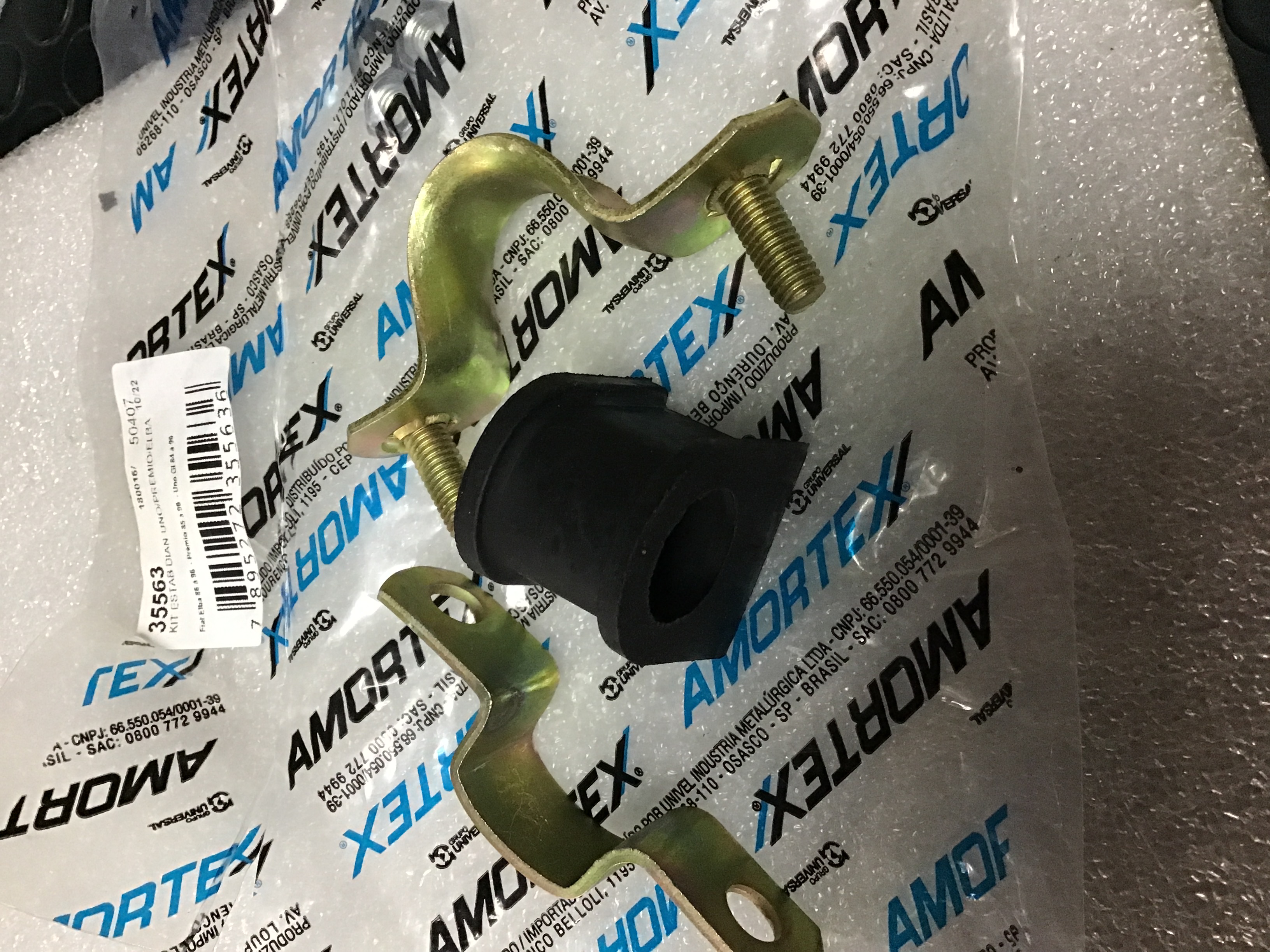 KIT DE GOMA B/ESTAB. C/ABRAZADERA (H.GRANDE)