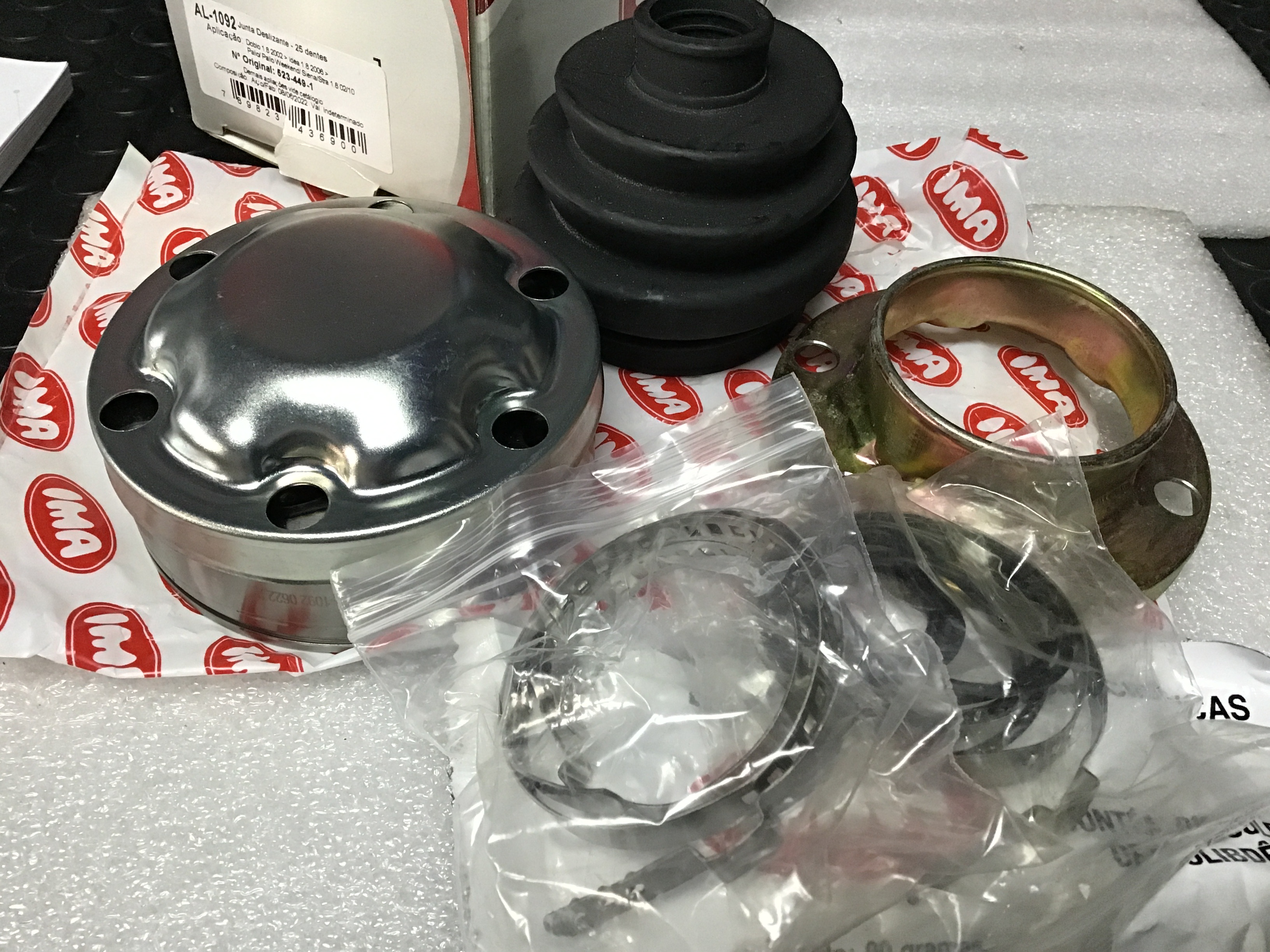 KIT JUNTA HOMOCINETICA PLANA