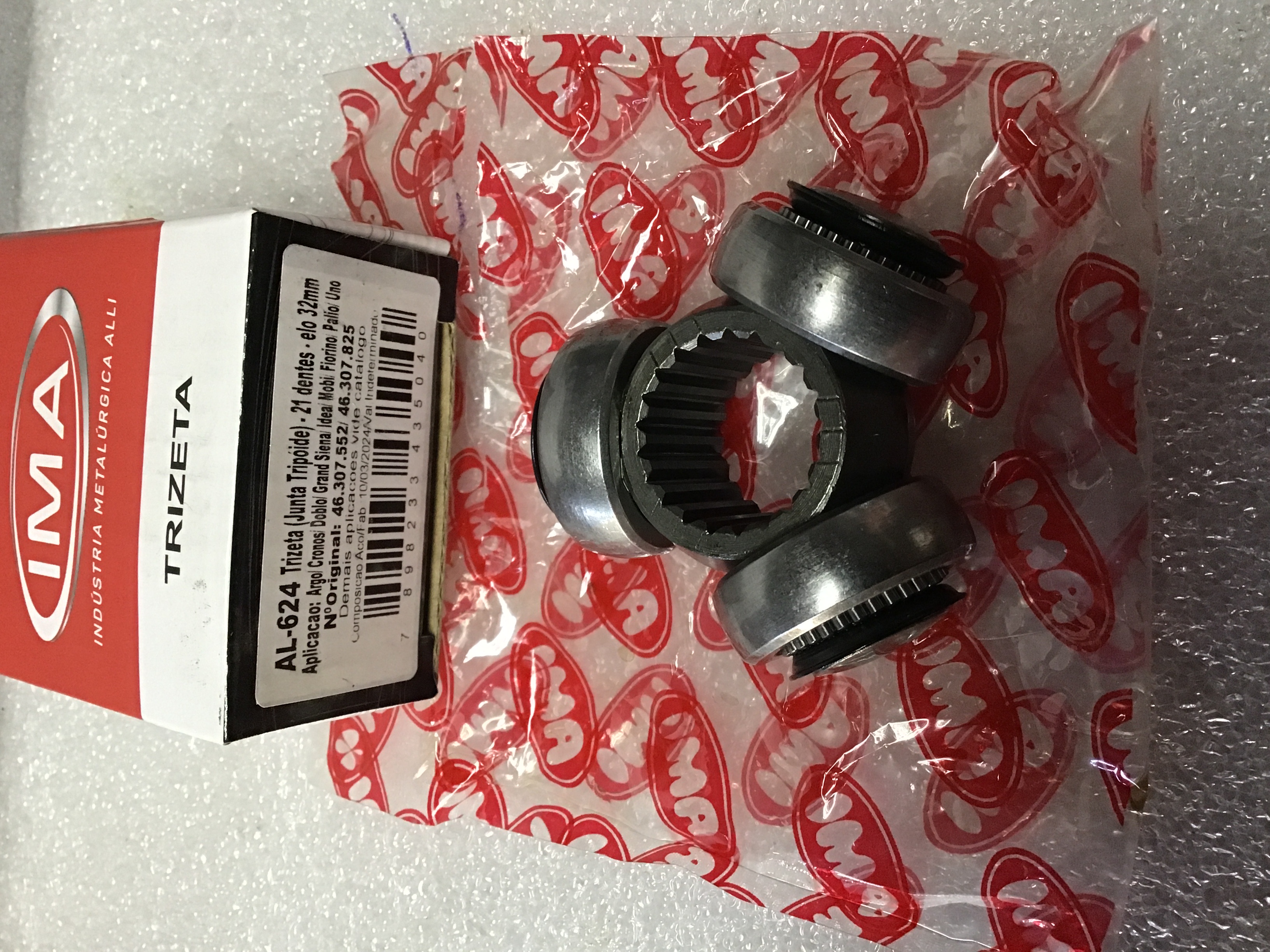 TRICETA DE TRANSMISION 21 Estrias x 32 mm