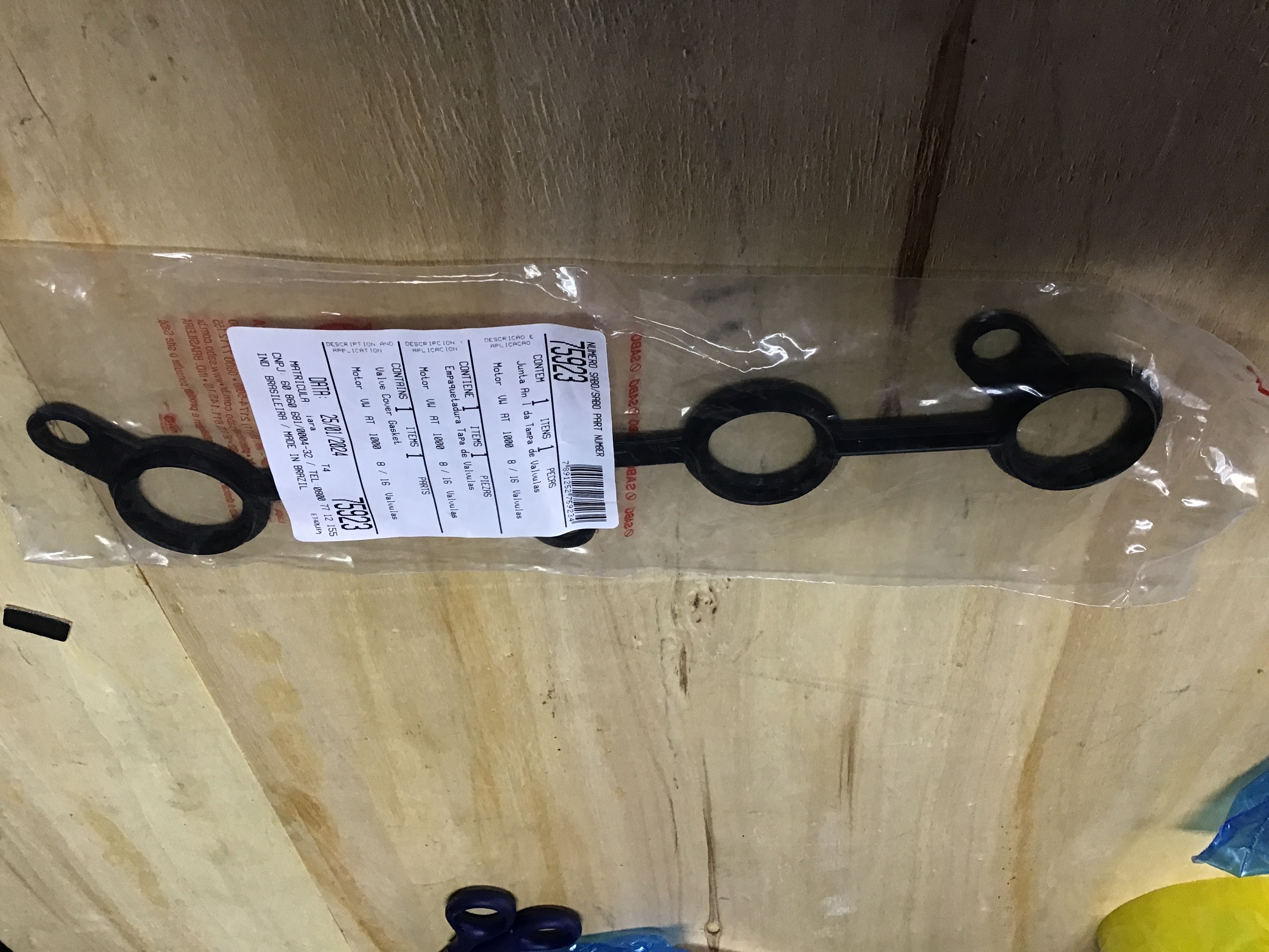 EMPACADURA DE TAPA VALVULA BUJÍAS