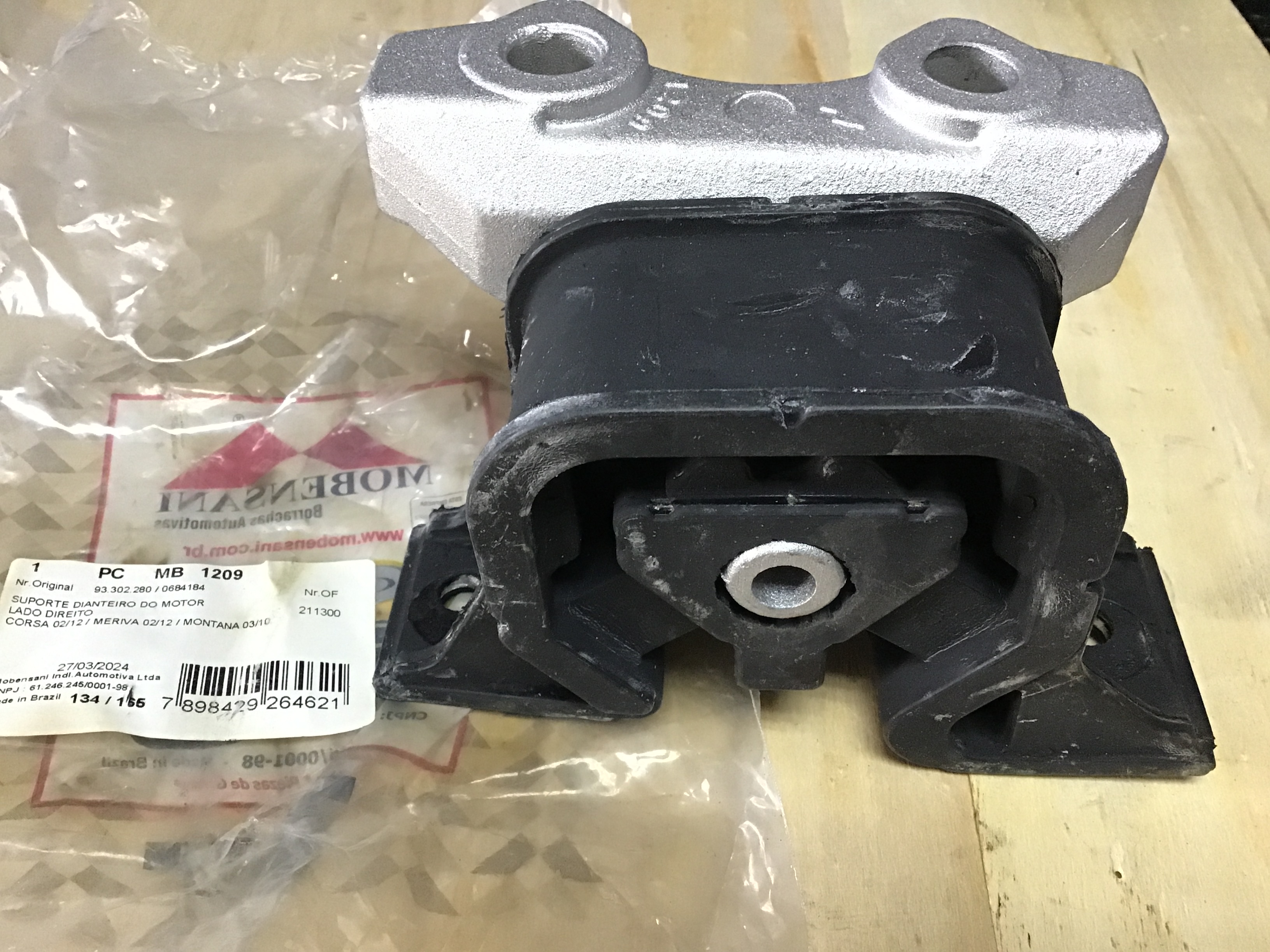 BASE DE MOTOR DERECHA CON SOPORTE