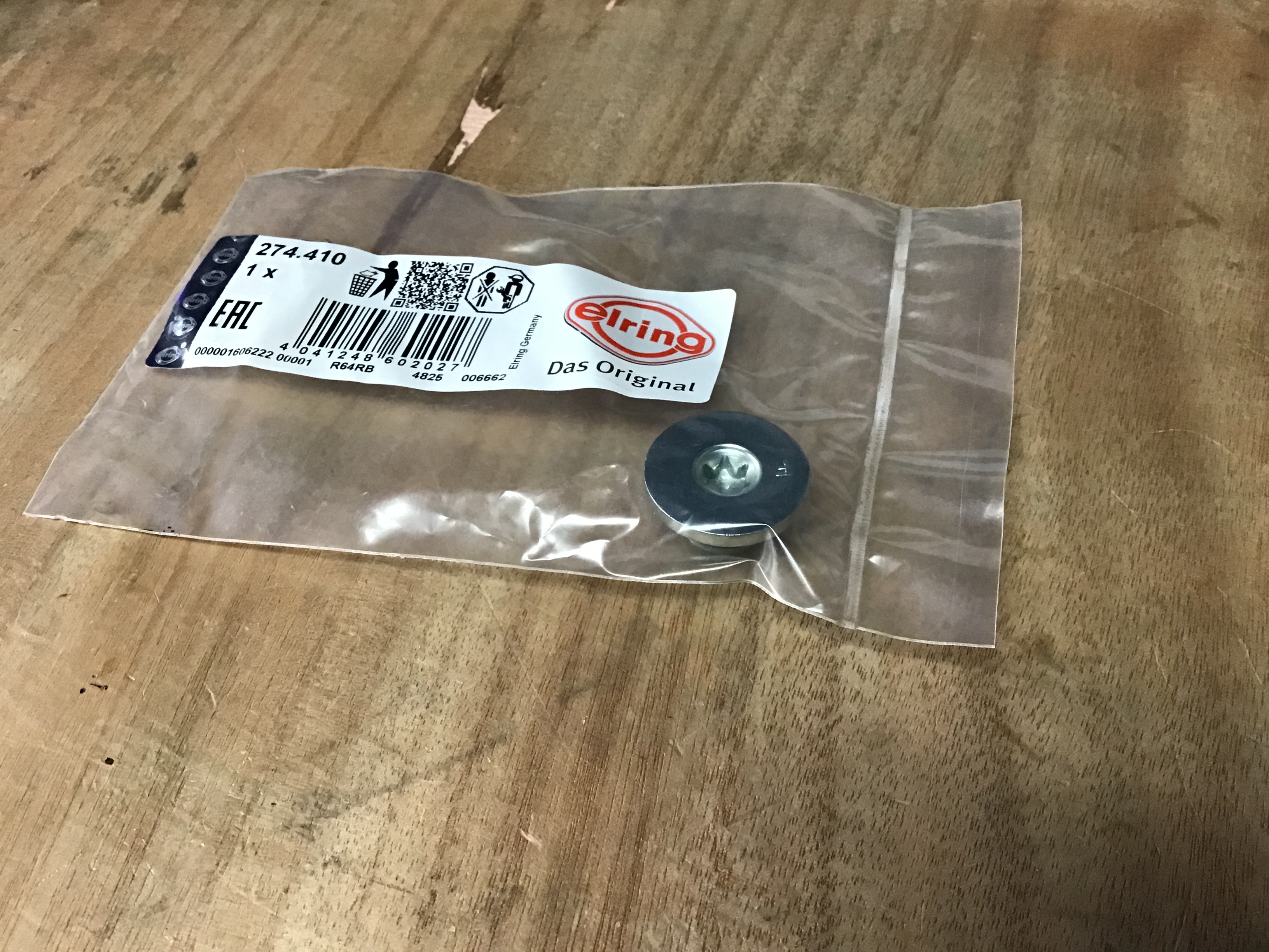 TAPON DE CARTER DE ACEITE DE MOTOR