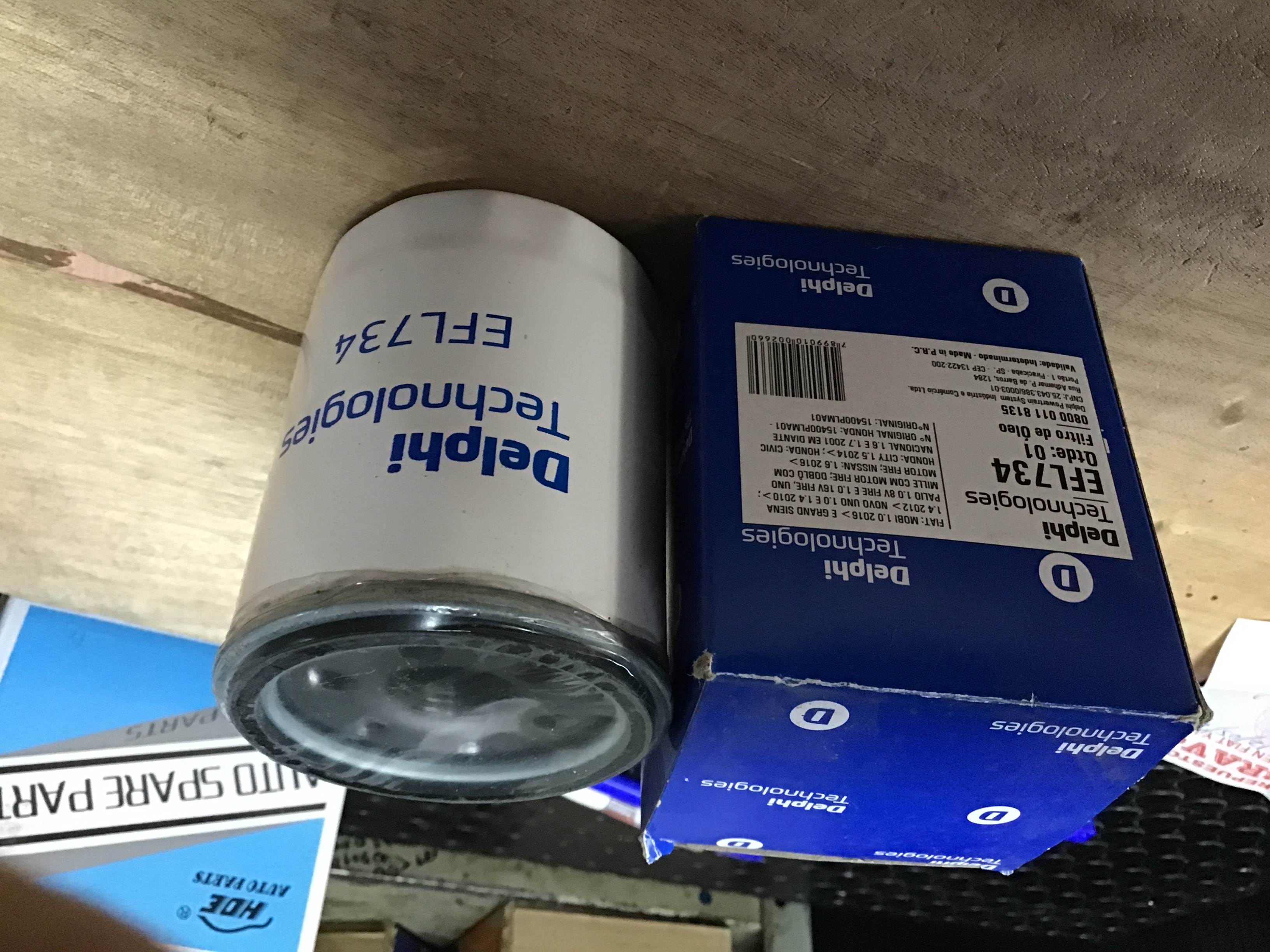 FILTRO DE ACEITE DE MOTOR