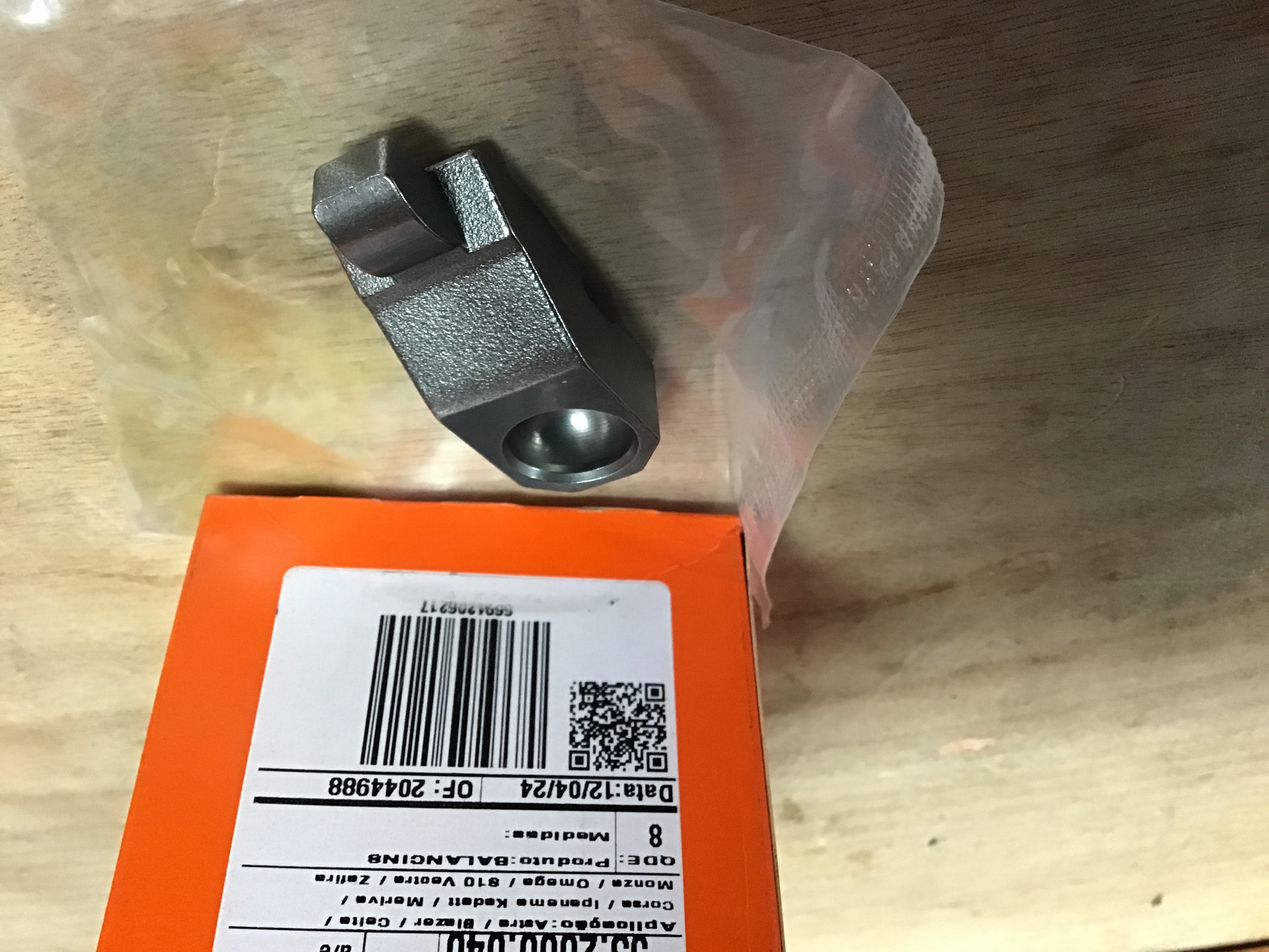 MARTILLOS  DE CAMARA (JUEGO DE 8UDS)